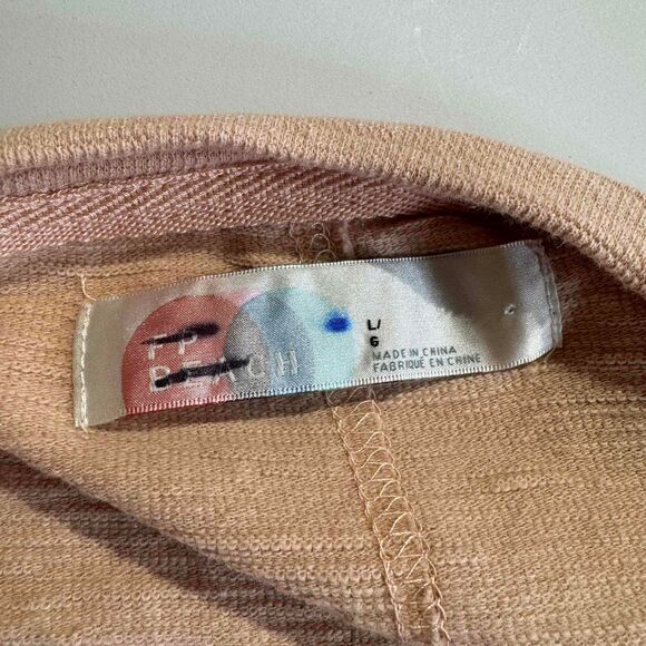 Free People FP Beach Santa Maria Slouchy Mini Dress Dolman Sleeves Size Large - Picture 10 of 16